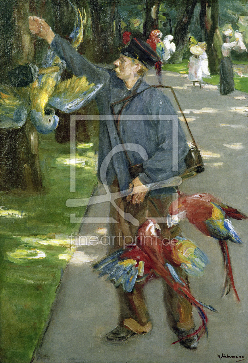 Bild-Nr.: 30004974 Liebermann / The parrot-man / 1902 erstellt von Liebermann, Max