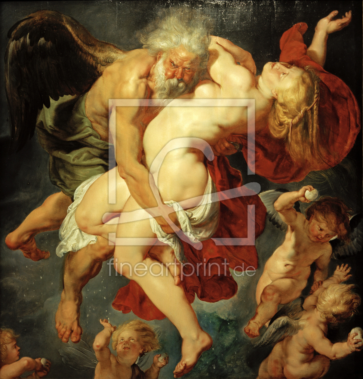 Bild-Nr.: 30005028 P.P.Rubens, Boreas entführt Oreithyia erstellt von Rubens, Peter Paul