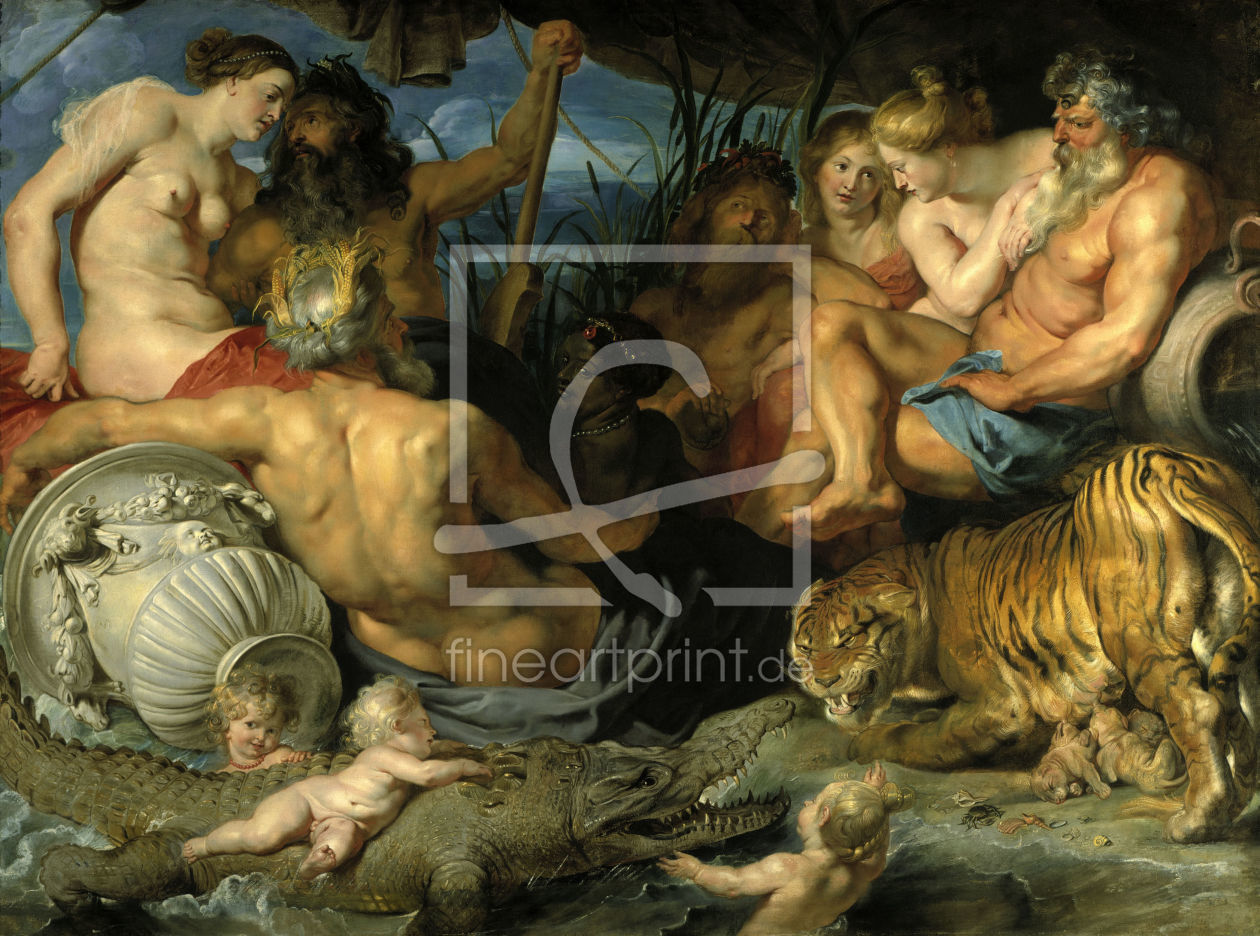 Bild-Nr.: 30005050 P.P.Rubens, Die vier Weltteile erstellt von Rubens, Peter Paul