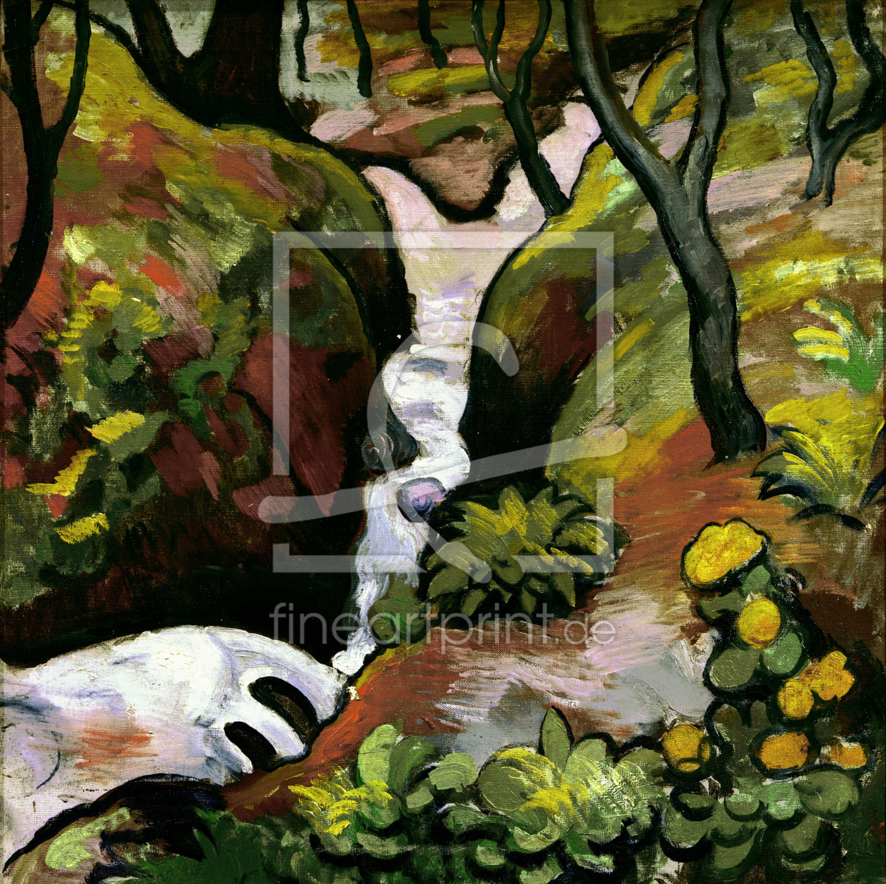 Bild-Nr.: 30005128 August Macke, Waldbach erstellt von Macke, August