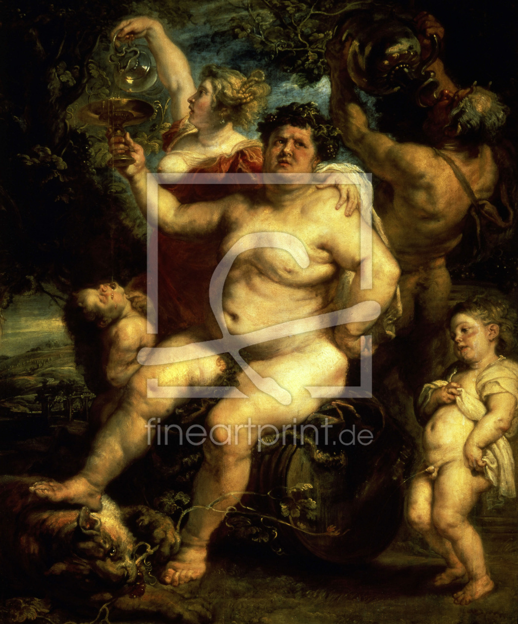 Bild-Nr.: 30005132 P.P.Rubens / Bacchus / Ptg./ c.1638/40 erstellt von Rubens, Peter Paul