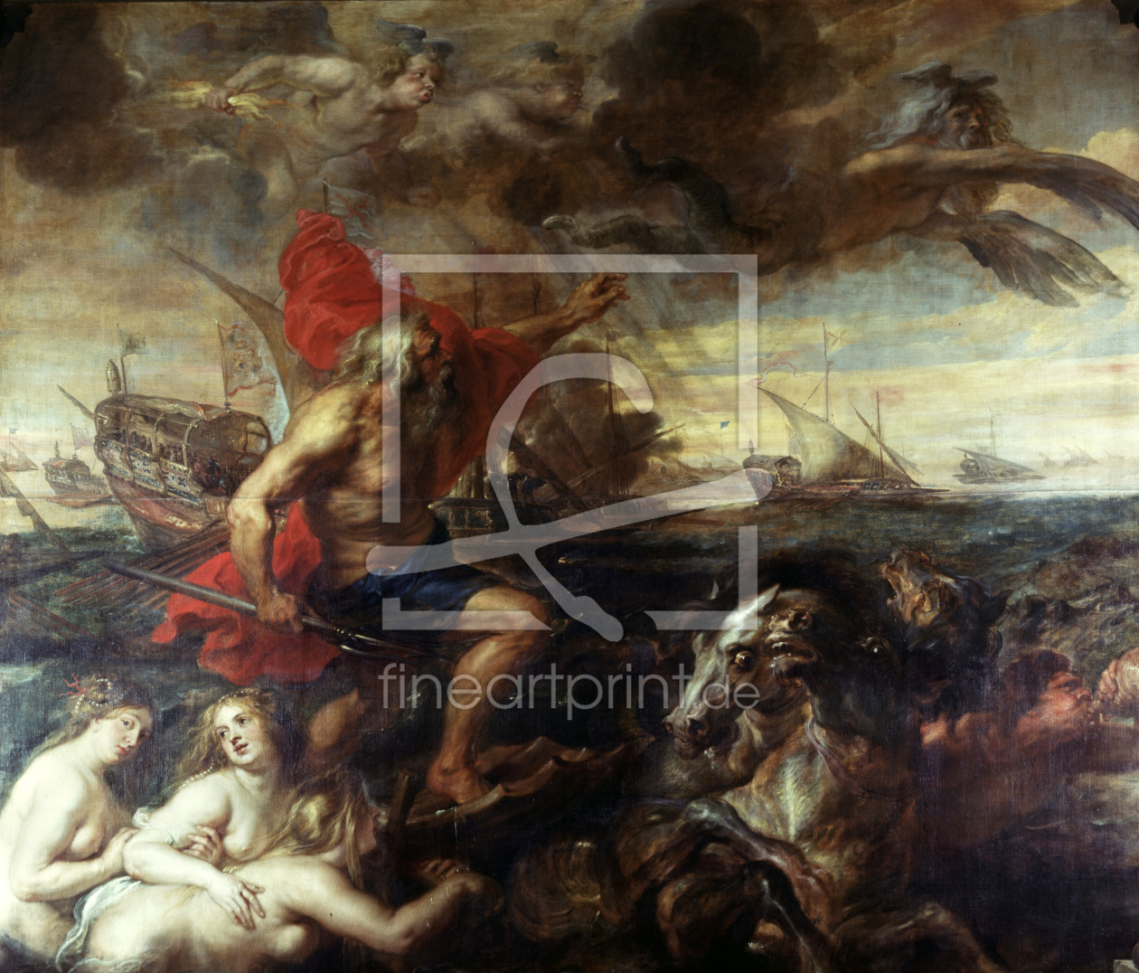 Bild-Nr.: 30005212 Rubens / Neptune, calming the Waves erstellt von Rubens, Peter Paul