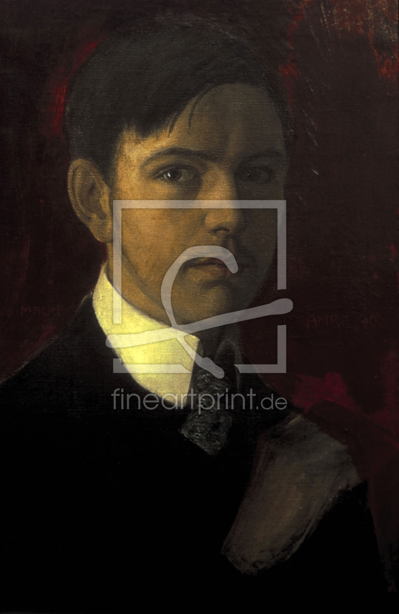 Bild-Nr.: 30005220 Macke,August/Self-portrait/ erstellt von Macke, August