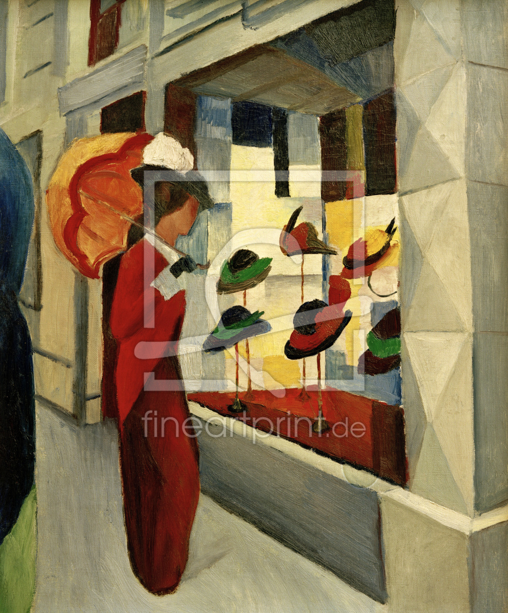 Bild-Nr.: 30005236 A.Macke / Hat Shop / 1914 erstellt von Macke, August