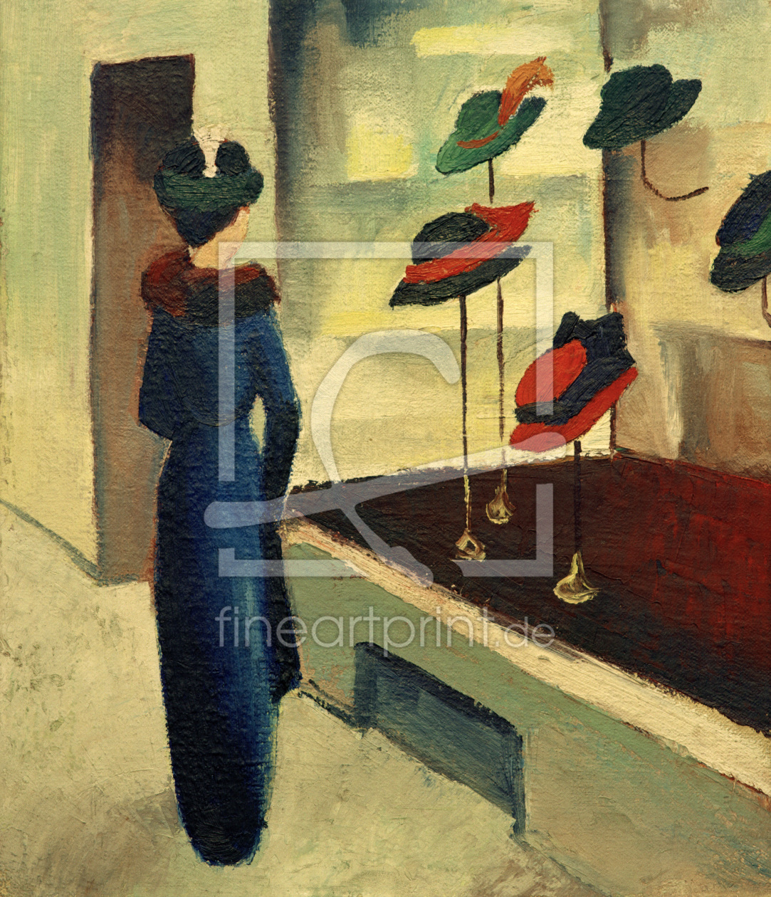 Bild-Nr.: 30005246 A.Macke, Hutladen erstellt von Macke, August