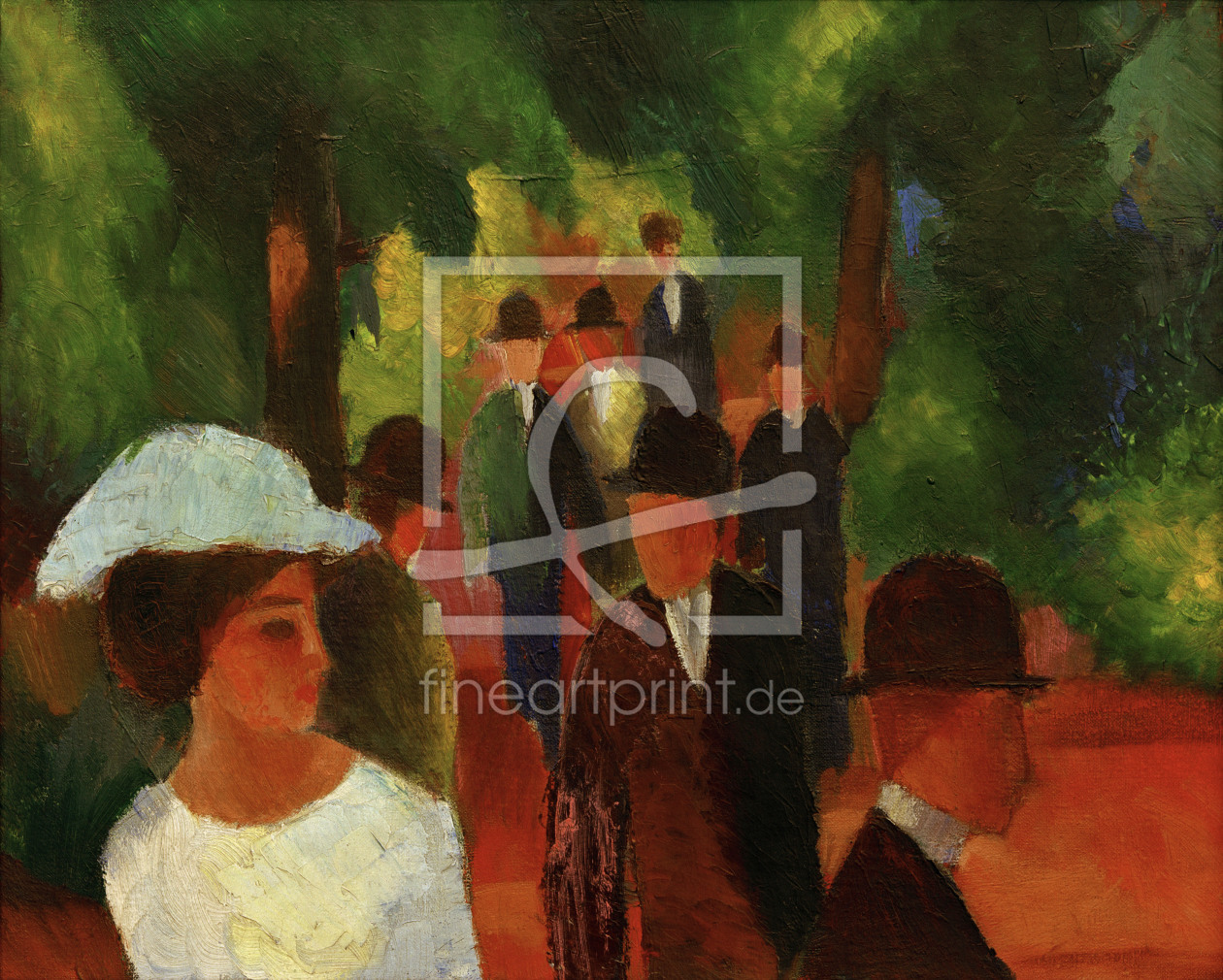 Bild-Nr.: 30005266 August Macke, Promenade erstellt von Macke, August