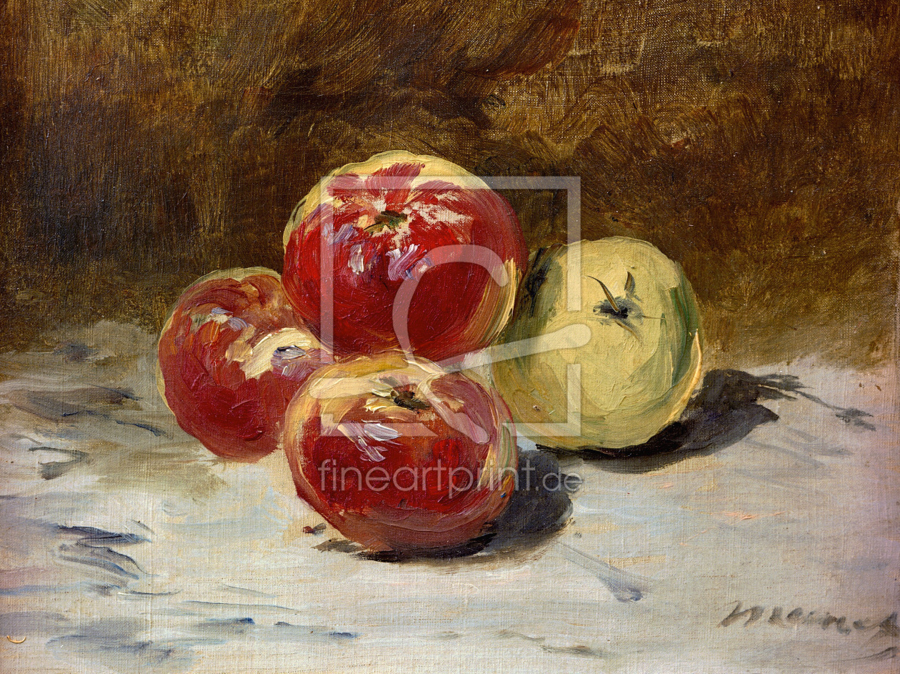 Bild-Nr.: 30005338 Manet / Four apples / 1882 erstellt von Manet, Edouard