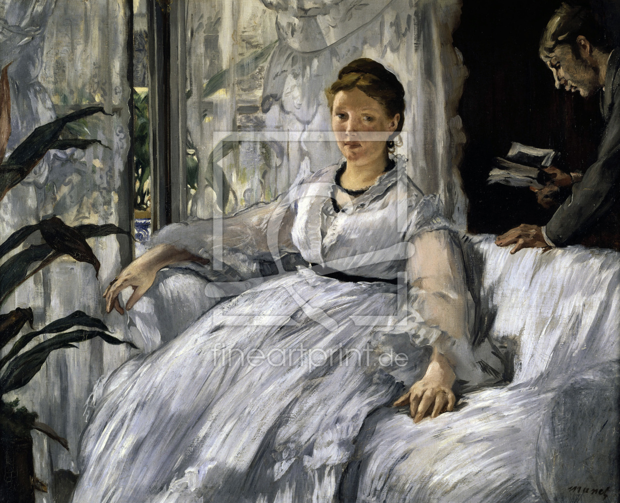 Bild-Nr.: 30005346 E. Manet / Reading erstellt von Manet, Edouard