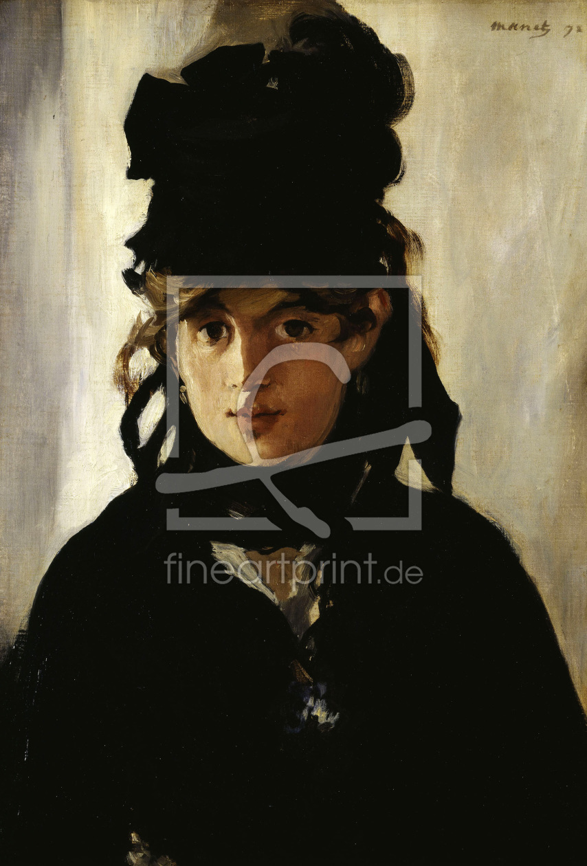 Bild-Nr.: 30005348 Berthe Morisot / by E.Manet erstellt von Manet, Edouard