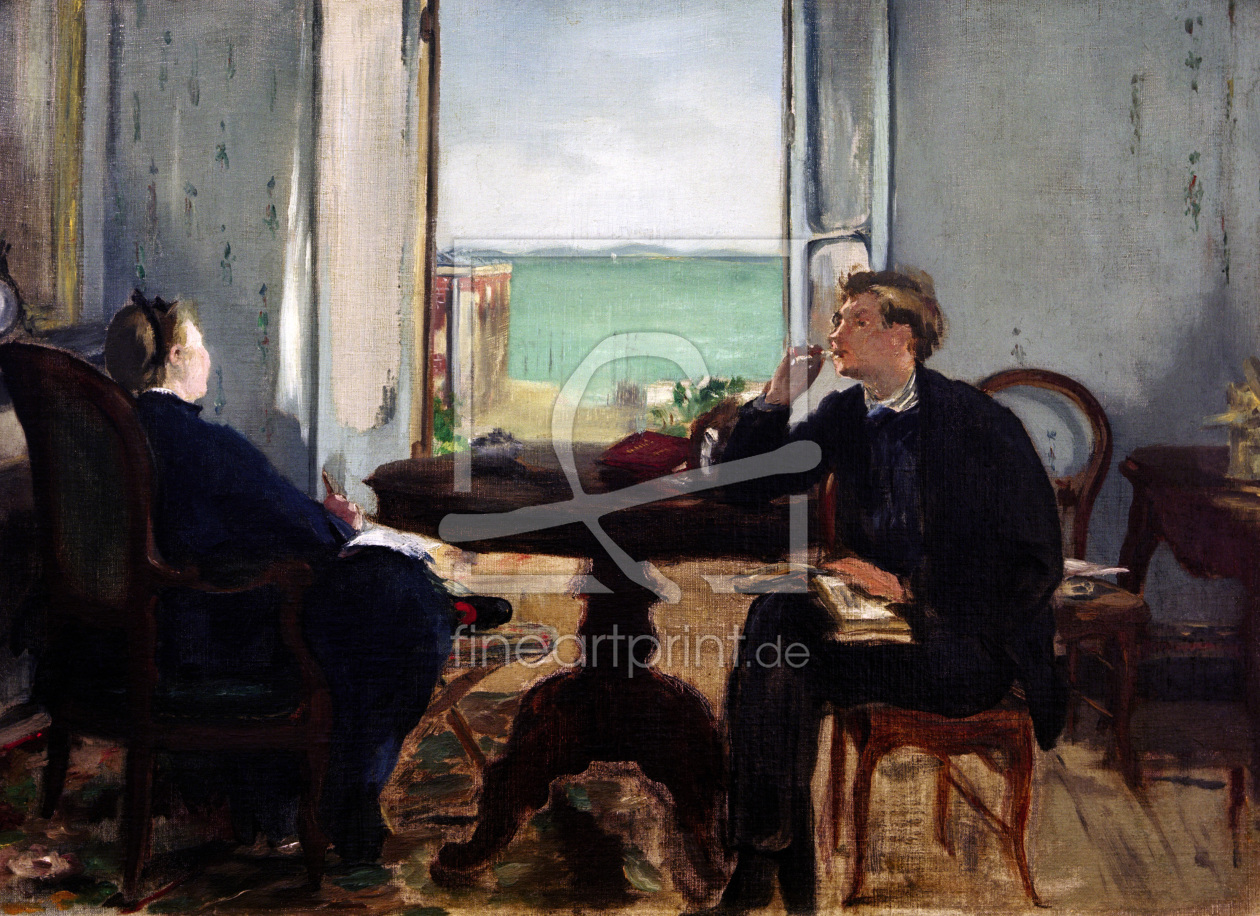 Bild-Nr.: 30005362 Edouard Manet, Interieur in Arcachon erstellt von Manet, Edouard