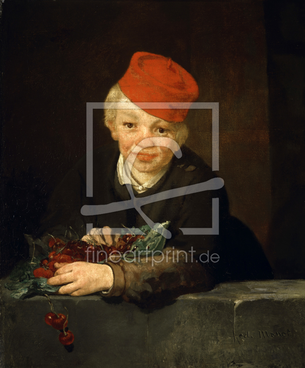 Bild-Nr.: 30005374 Manet / Boy with cherries / 1859 erstellt von Manet, Edouard