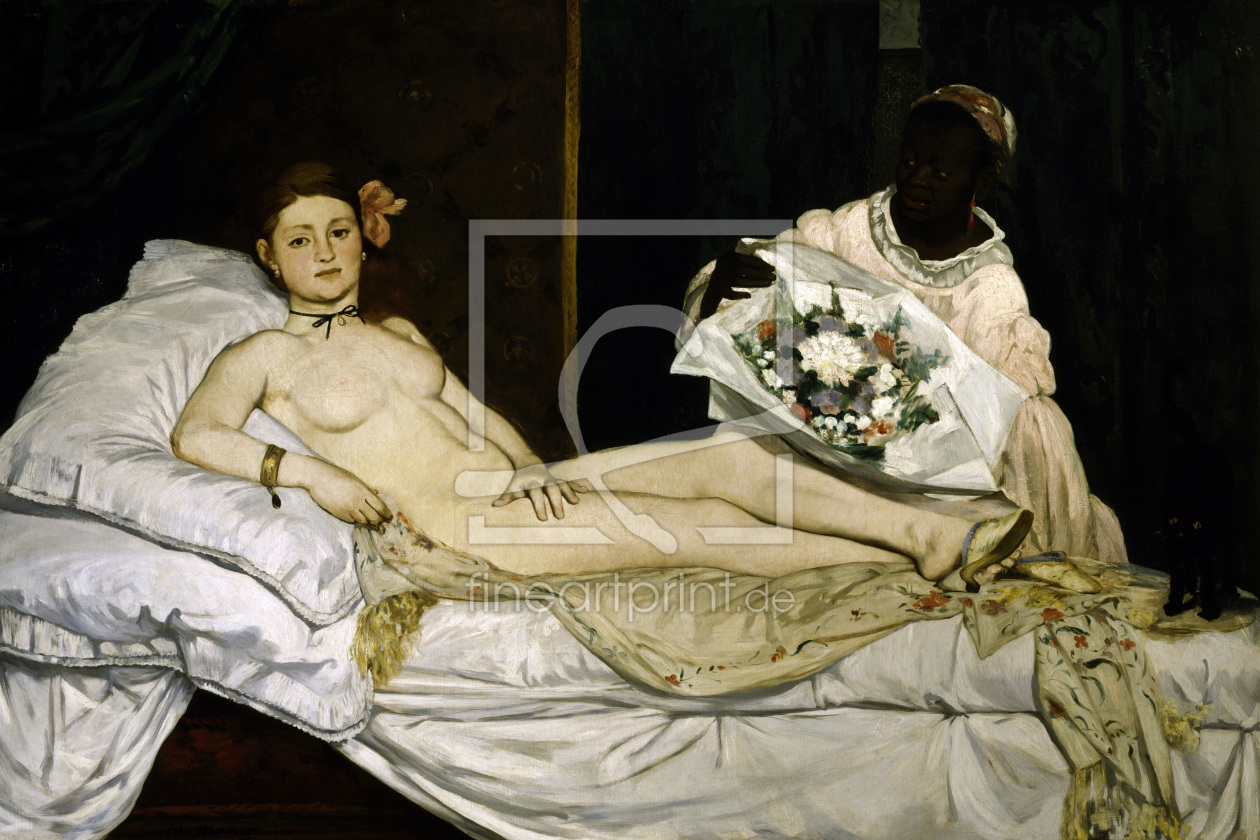 Bild-Nr.: 30005382 Eduard Manet / Olympia / 1863 erstellt von Manet, Edouard