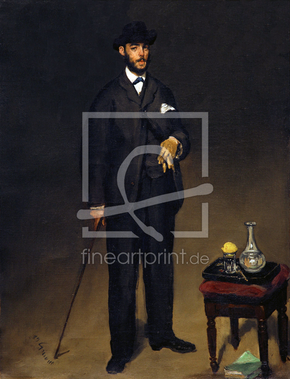 Bild-Nr.: 30005436 Théodore Duret / Gem.v.É.Manet Bild-Nr.: 30005436 Théodore Duret / Gem.v.É.Manet erstellt von Manet, Edouard