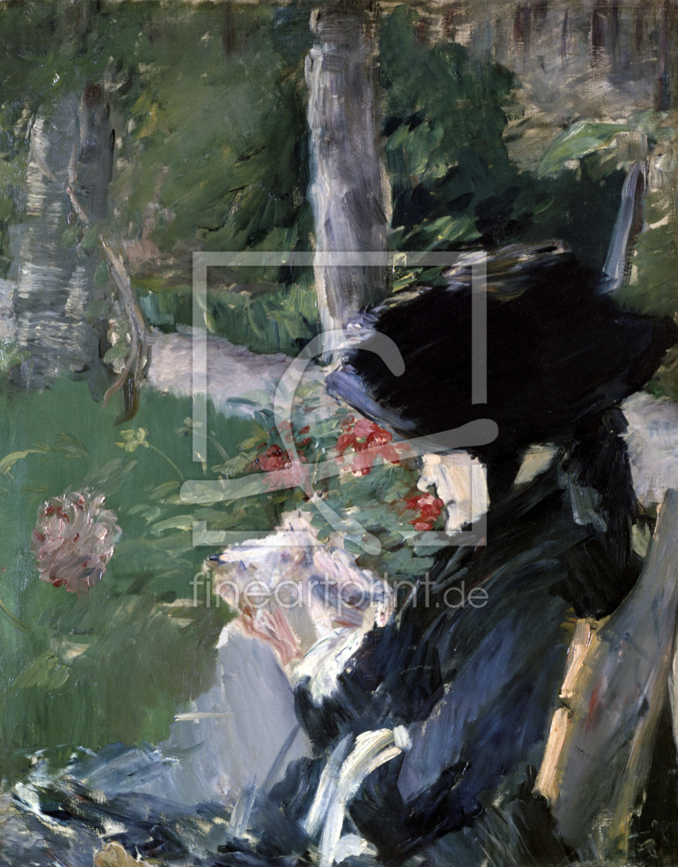 Bild-Nr.: 30005438 Manet / Manet's Mother in the Garden erstellt von Manet, Edouard