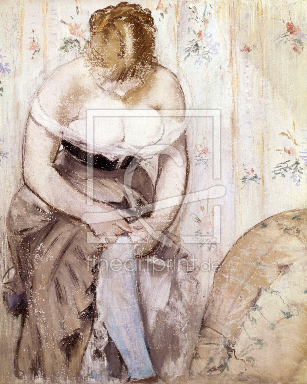 Bild-Nr.: 30005446 Manet / The Garter / 1878 erstellt von Manet, Edouard