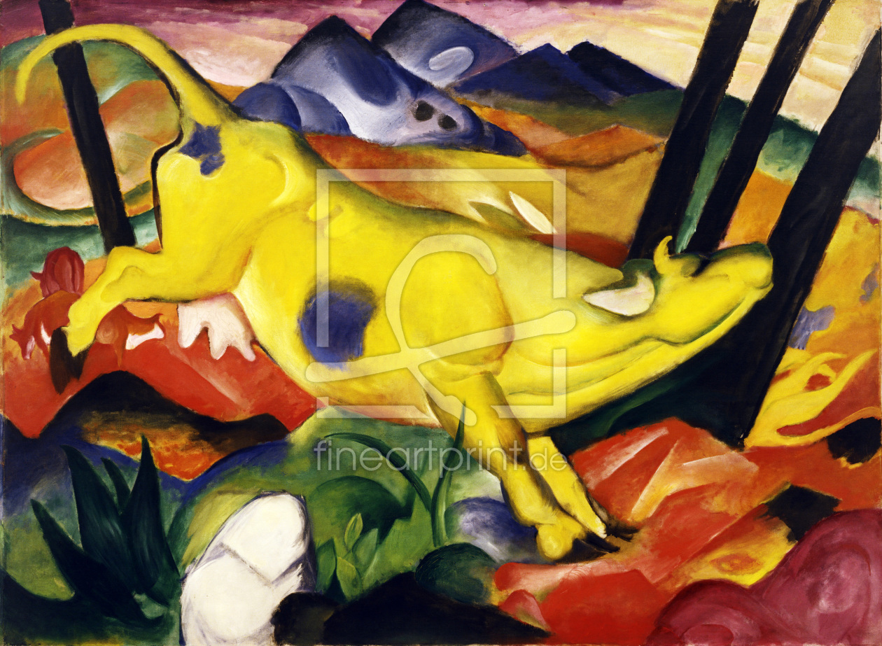 Bild-Nr.: 30005602 Franz Marc / The yellow cow / 1911 erstellt von Marc, Franz