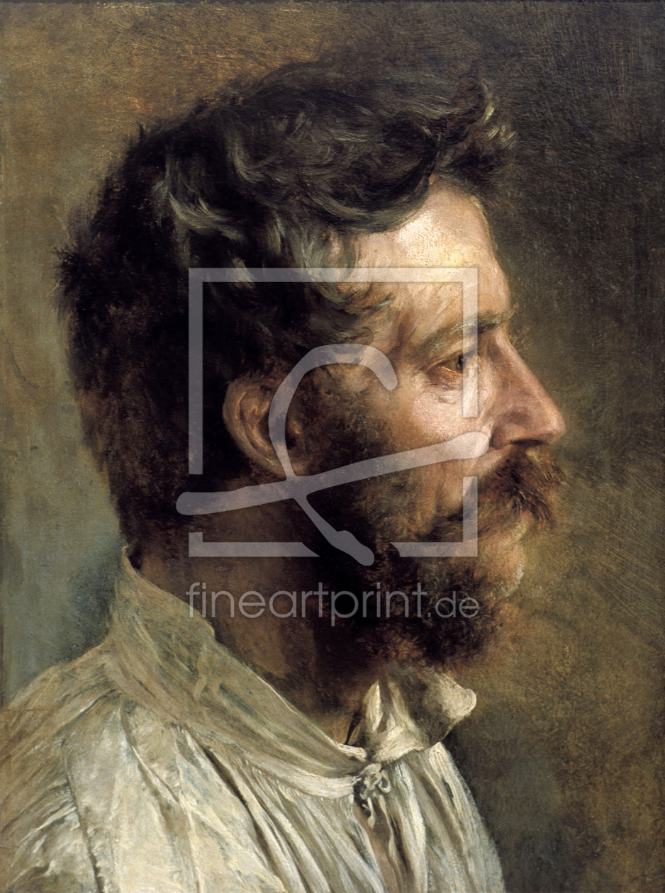 Bild-Nr.: 30005708 A.v.Menzel, Head of a Bearded Worker erstellt von von Menzel, Adolph Friedrich Erdmann
