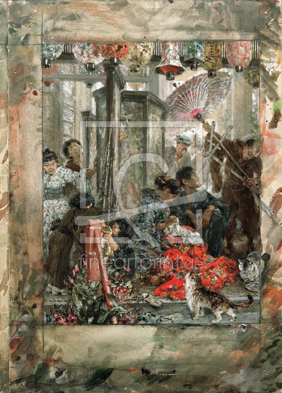 Bild-Nr.: 30005756 Menzel / Japanese seamstress / 1887 Bild-Nr.: 30005756 Menzel / Japanese seamstress / 1887 erstellt von von Menzel, Adolph Friedrich Erdmann