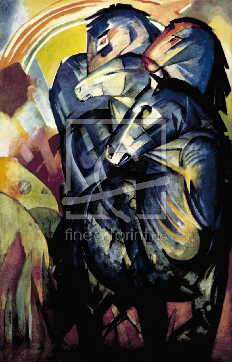 Bild-Nr.: 30005848 Franz Marc / The tower of blue horses erstellt von Marc, Franz