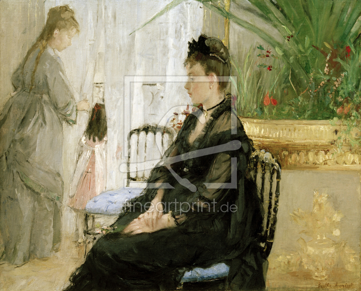 Bild-Nr.: 30005858 B.Morisot, Interior erstellt von Morisot, Berthe