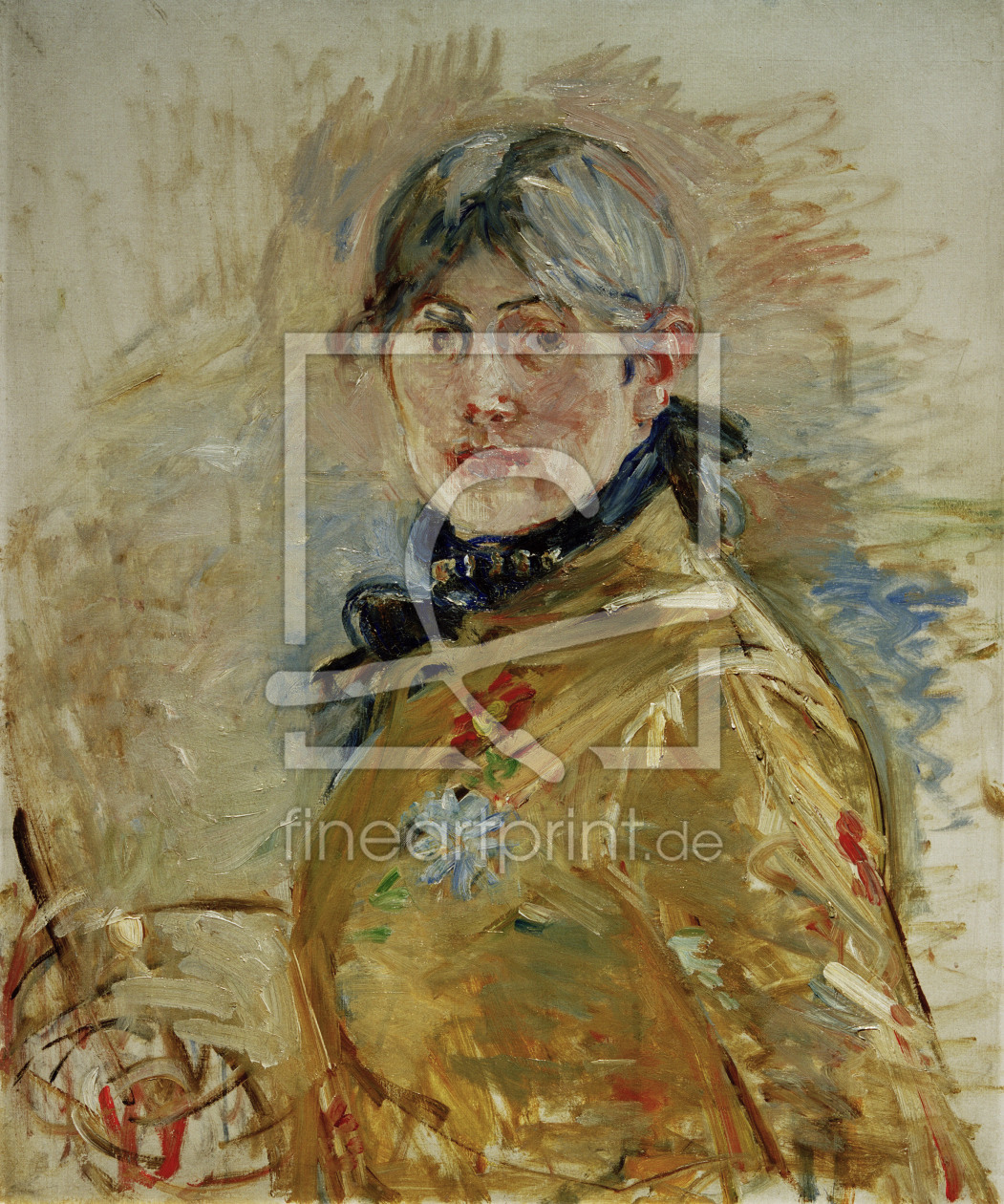 Bild-Nr.: 30005870 Berthe Morisot, Self portrait / 1885 erstellt von Morisot, Berthe