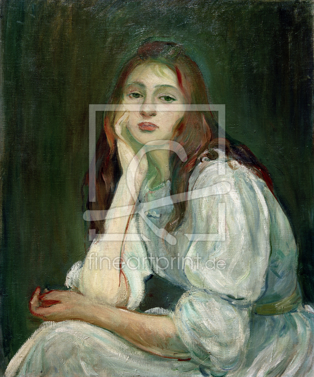 Bild-Nr.: 30005872 B.Morisot, Julie dreaming erstellt von Morisot, Berthe
