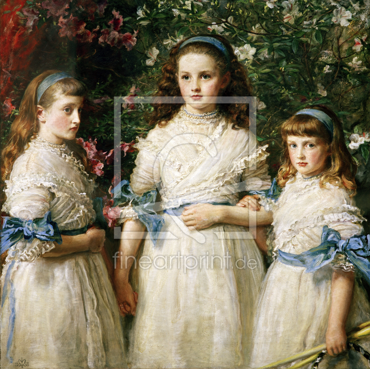 Bild-Nr.: 30005886 J.E.Millais, Sisters erstellt von Millais, Sir John Everett