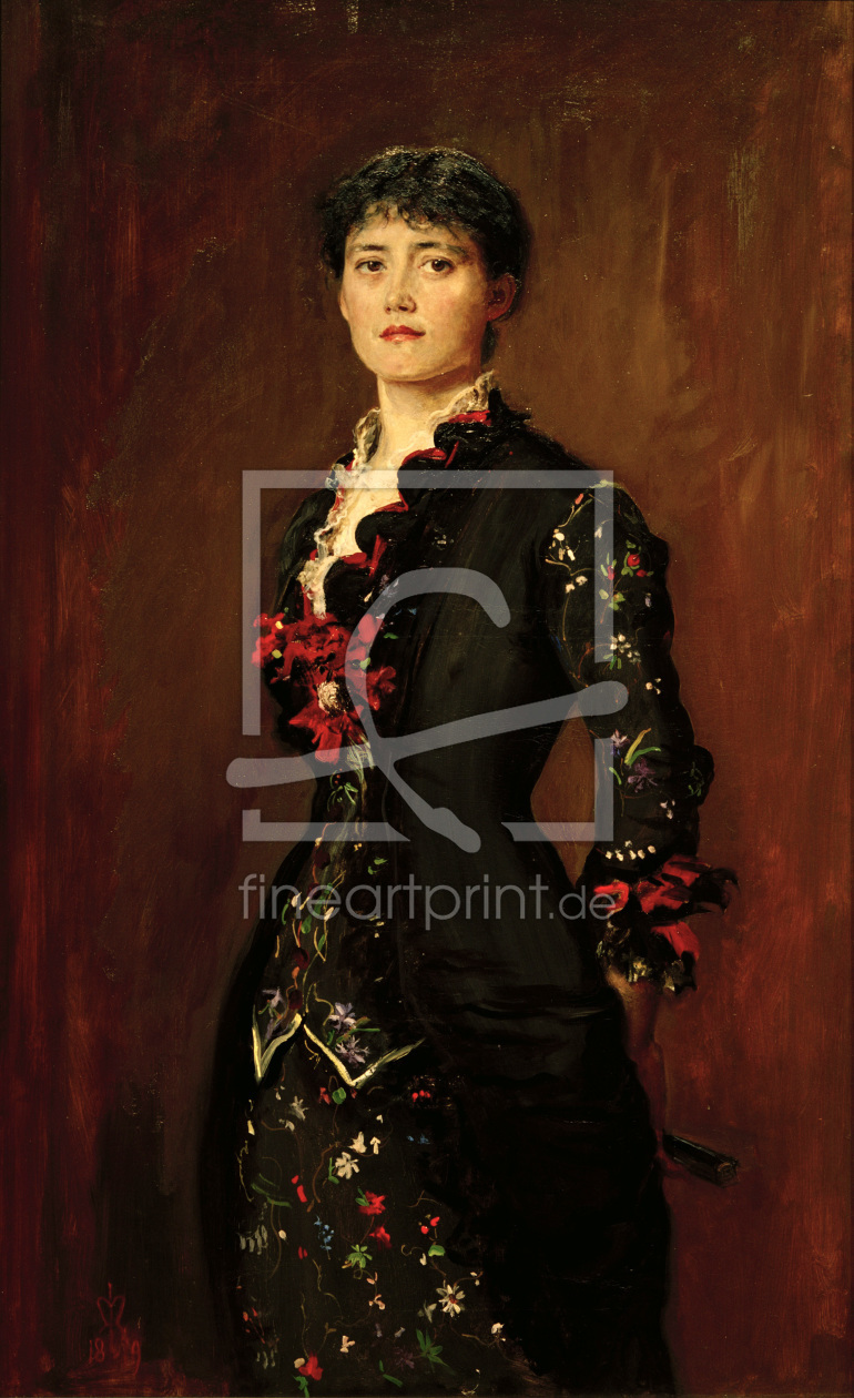 Bild-Nr.: 30005922 Louise Jopling / Gemälde von Millais erstellt von Millais, Sir John Everett