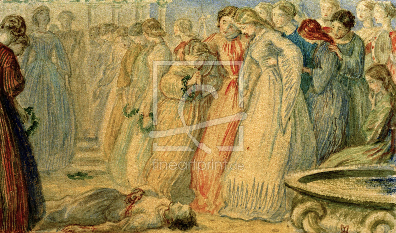 Bild-Nr.: 30005942 J.E.Millais, Das Lösegeld erstellt von Millais, Sir John Everett