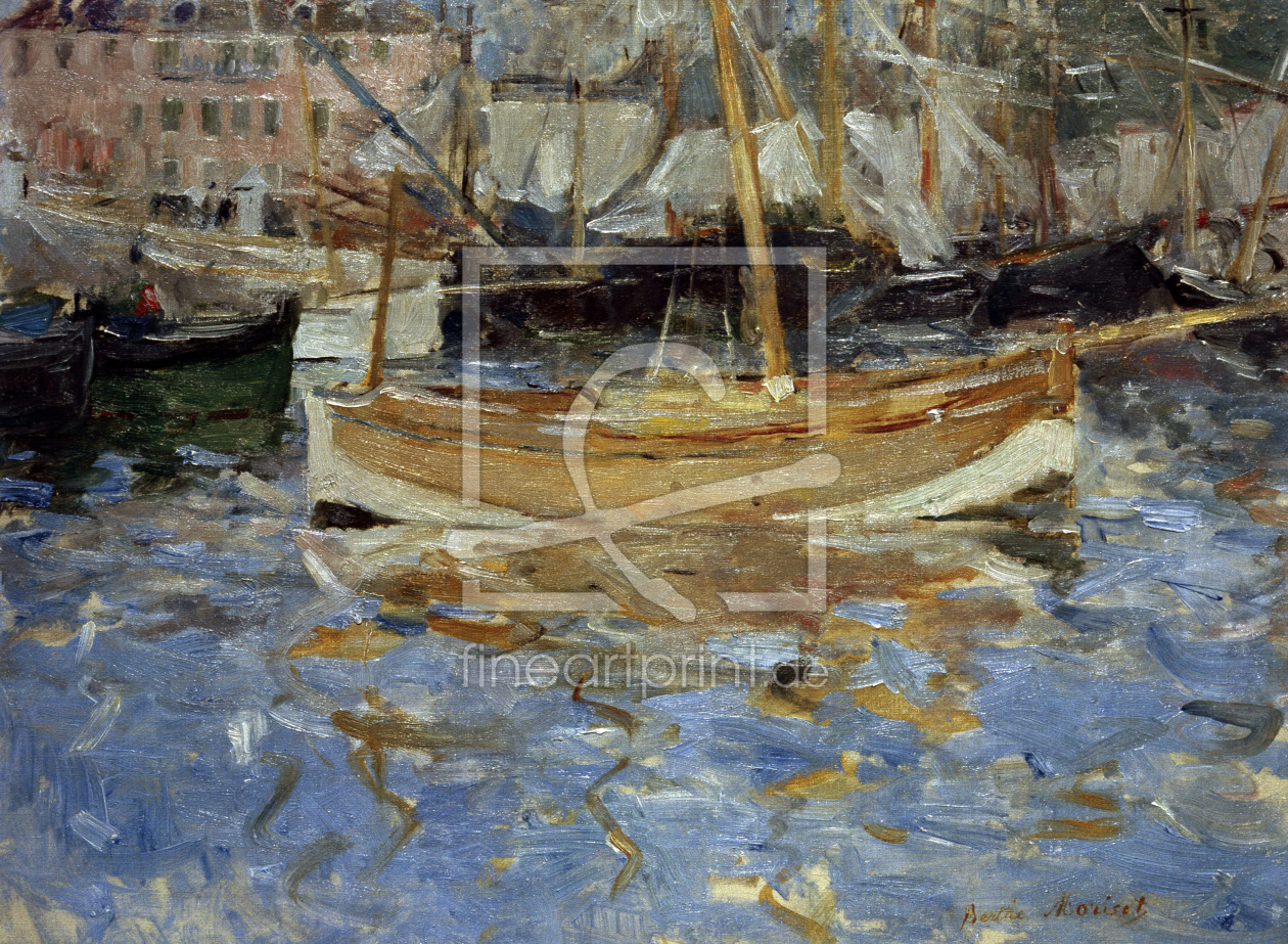 Bild-Nr.: 30005982 B. Morisot, The Harbour at Nice erstellt von Morisot, Berthe