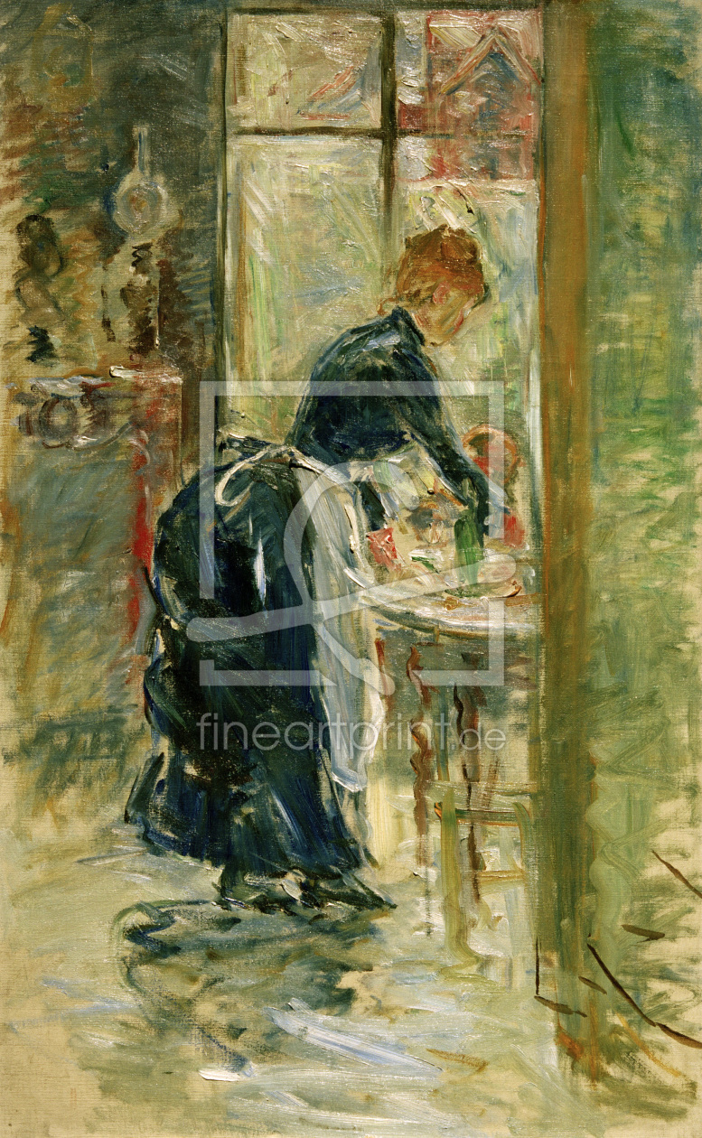Bild-Nr.: 30005990 B.Morisot, The little servant, 1886 erstellt von Morisot, Berthe