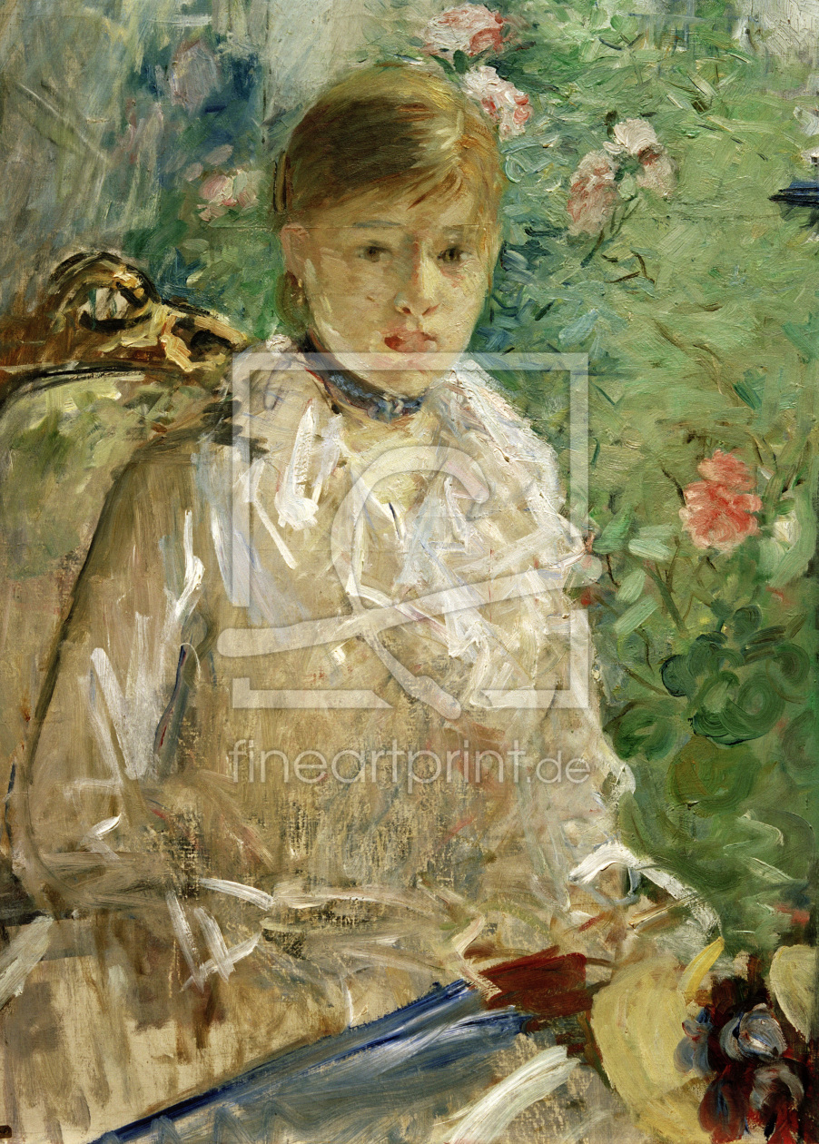 Bild-Nr.: 30006014 B.Morisot, Young woman at window(Summer) erstellt von Morisot, Berthe