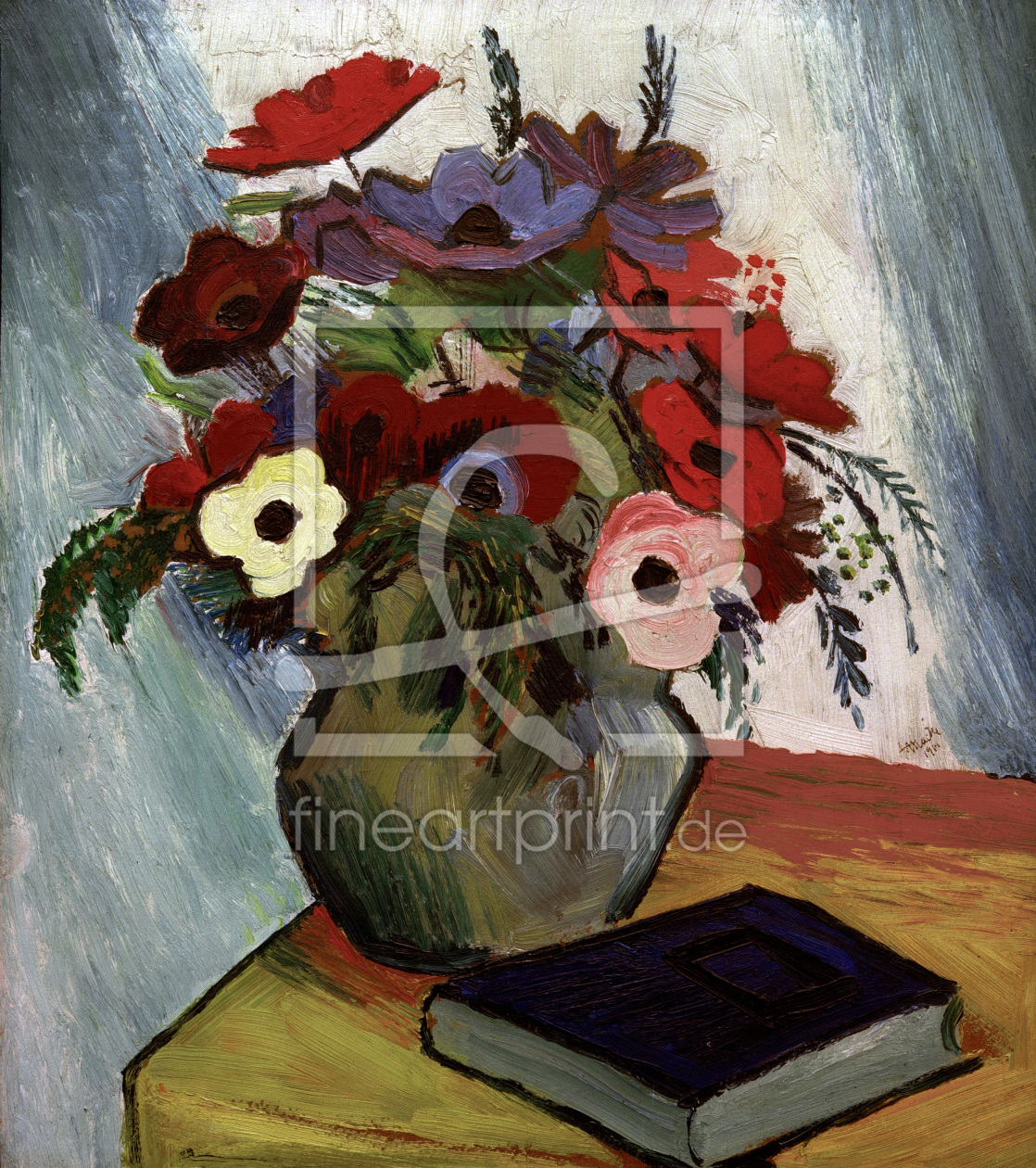 Bild-Nr.: 30006030 August Macke, Stilleben mit Anemonen erstellt von Macke, August