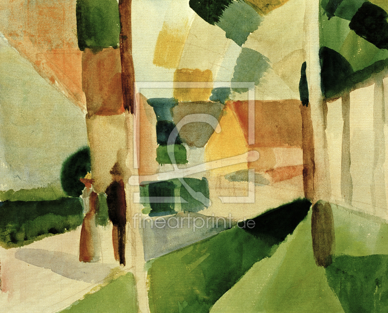 Bild-Nr.: 30006122 August Macke / Kandern I / 1914 erstellt von Macke, August