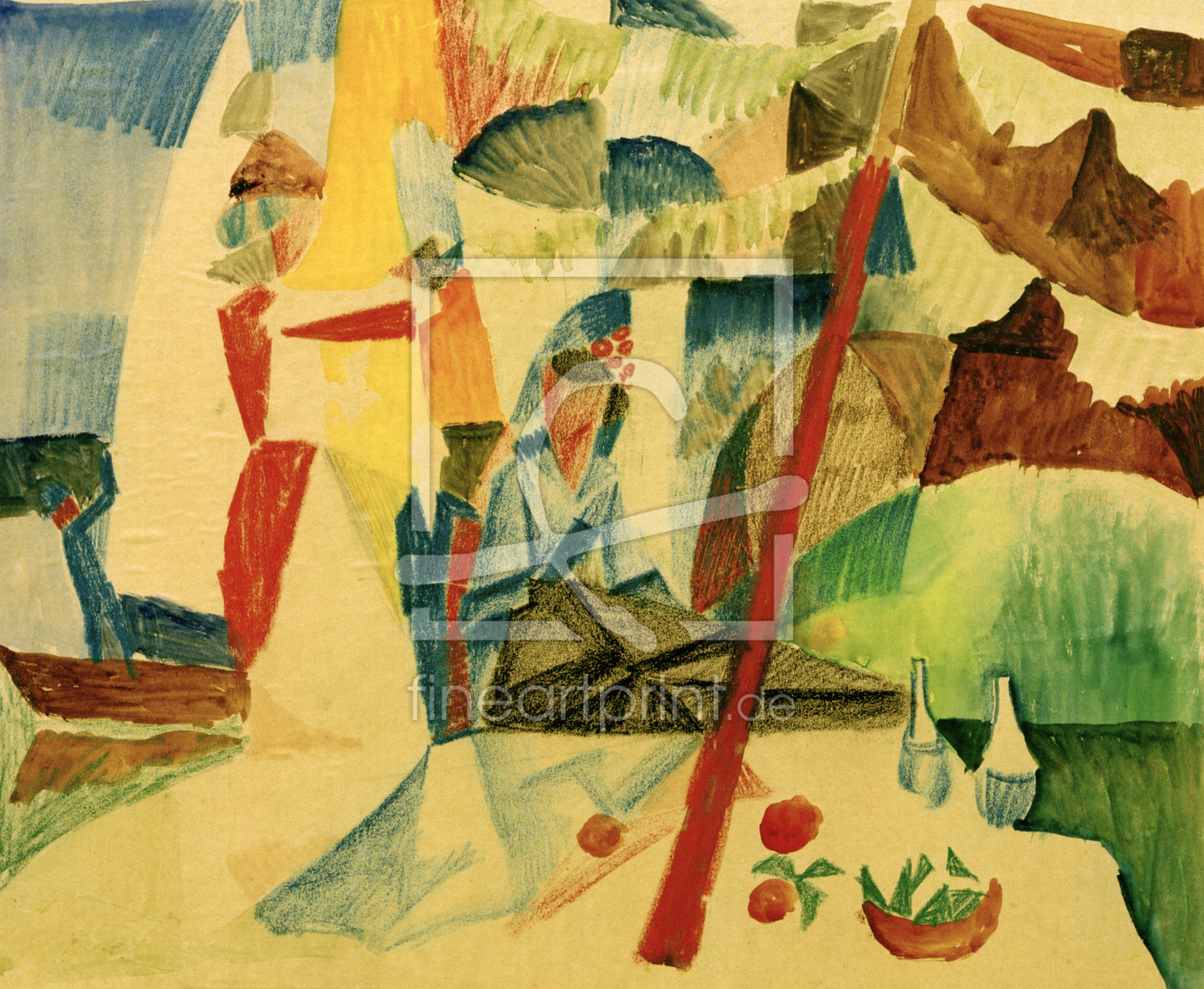 Bild-Nr.: 30006146 A.Macke, Picknick nach dem Segeln Bild-Nr.: 30006146 A.Macke, Picknick nach dem Segeln erstellt von Macke, August