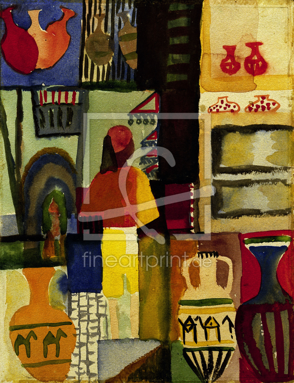 Bild-Nr.: 30006164 A.Macke / Jug seller / 1914 erstellt von Macke, August