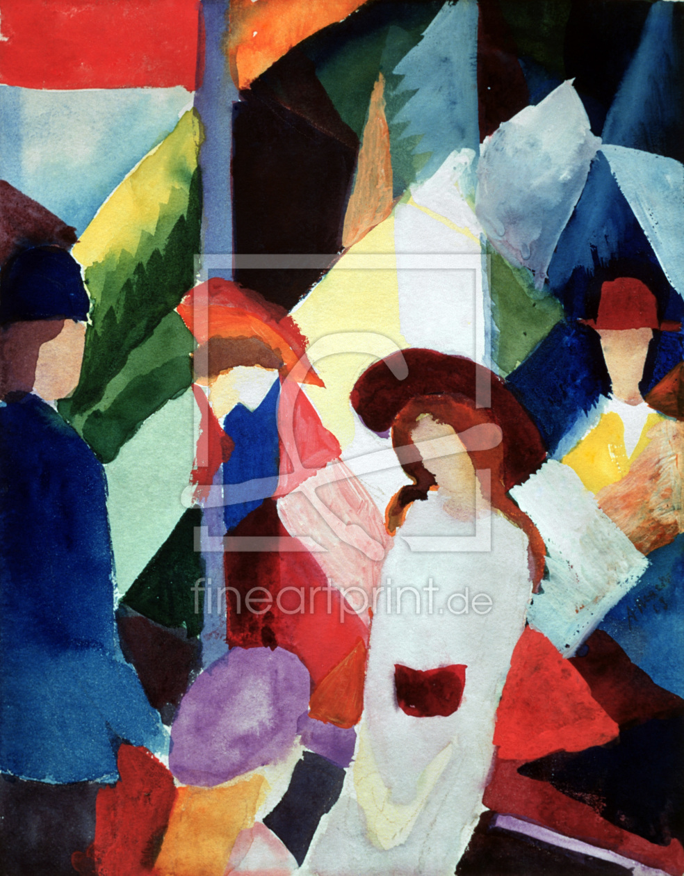 Bild-Nr.: 30006218 August Macke, Schaufenster/1913 erstellt von Macke, August