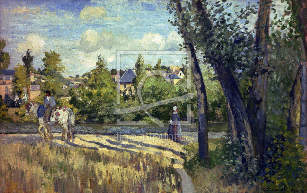Bild-Nr.: 30006236 Pissarro / Landscape... / 1874 Bild-Nr.: 30006236 Pissarro / Landscape... / 1874 erstellt von Pissarro, Camille