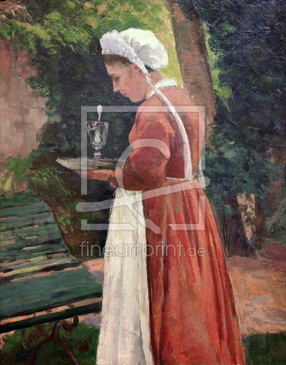 Bild-Nr.: 30006242 Pissarro / The Maid / 1867 Bild-Nr.: 30006242 Pissarro / The Maid / 1867 erstellt von Pissarro, Camille