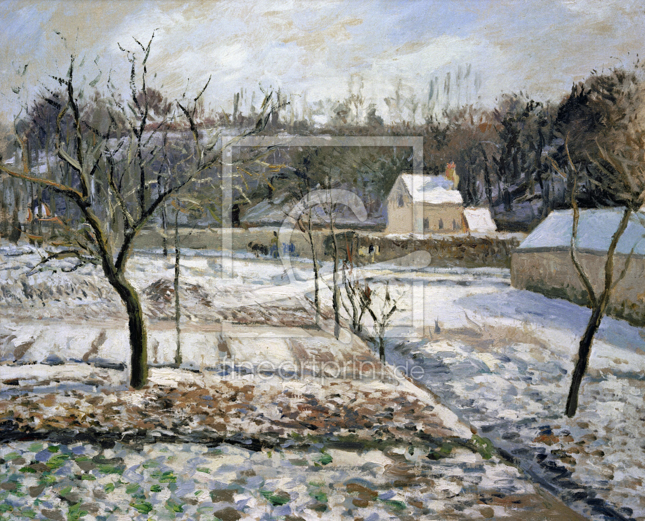 Bild-Nr.: 30006284 Camille Pissarro / L'Hermitage, Pontoise erstellt von Pissarro, Camille