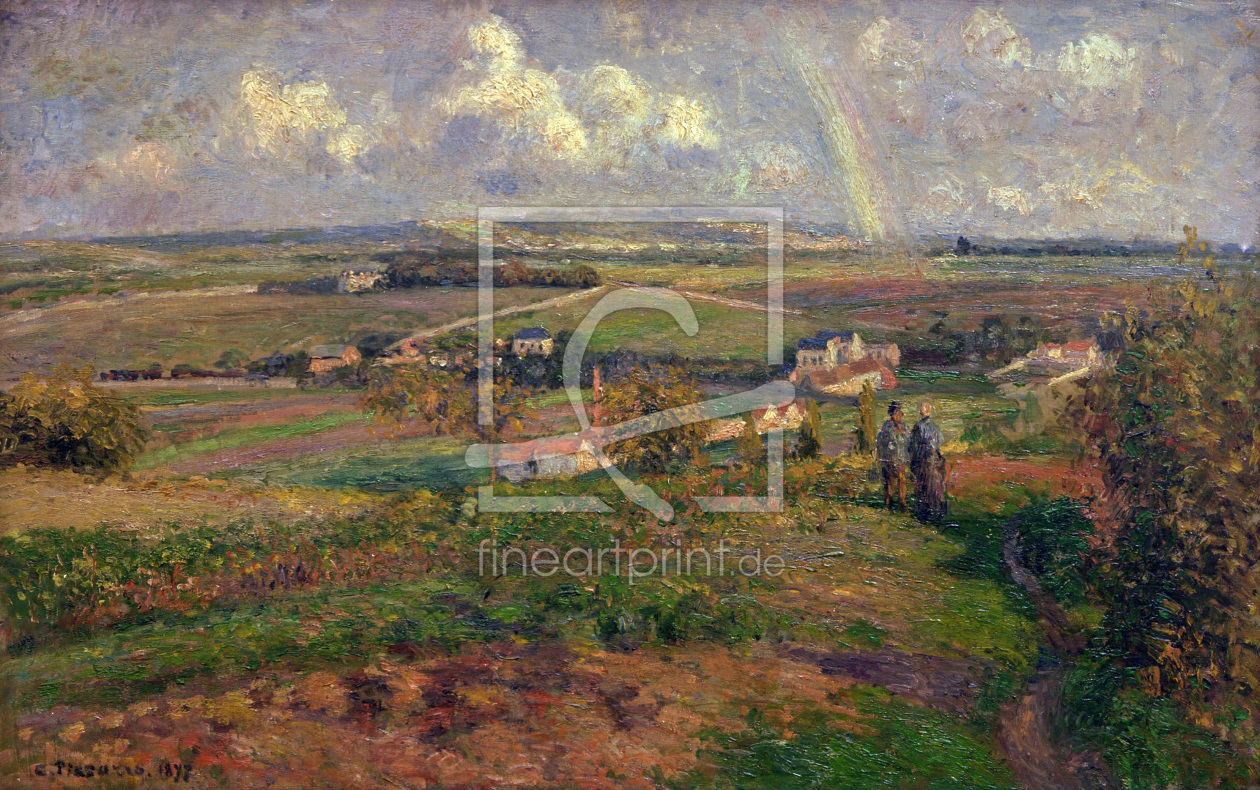 Bild-Nr.: 30006320 Pissarro / Rainbow, Pontoise / 1877 Bild-Nr.: 30006320 Pissarro / Rainbow, Pontoise / 1877 erstellt von Pissarro, Camille