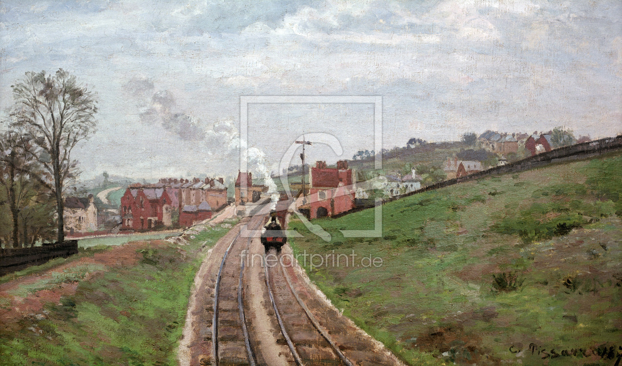 Bild-Nr.: 30006340 C.Pissarro / Lordship Lane Station /1871 erstellt von Pissarro, Camille
