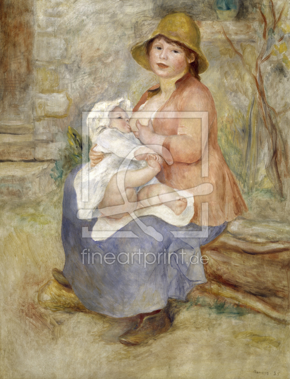 Bild-Nr.: 30006444 A.Renoir / Mother's Joy (Breastfeeding) erstellt von Renoir, Pierre-Auguste