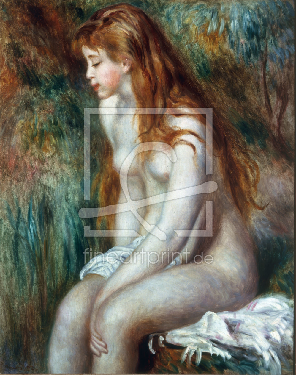 Bild-Nr.: 30006448 Renoir / Young bather / 1892 erstellt von Renoir, Pierre-Auguste