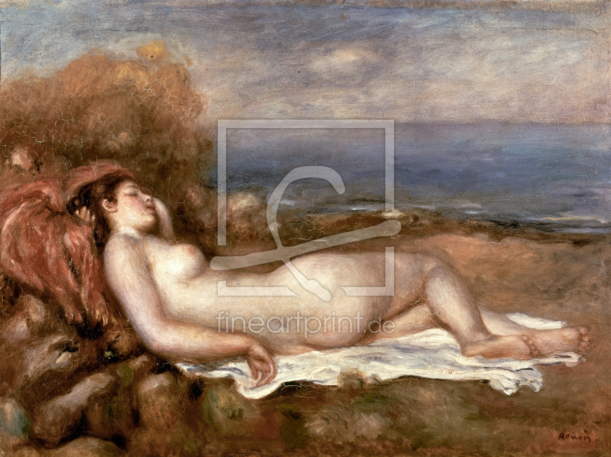 Bild-Nr.: 30006450 Renoir / Baigneuse chouchee au bord ... erstellt von Renoir, Pierre-Auguste