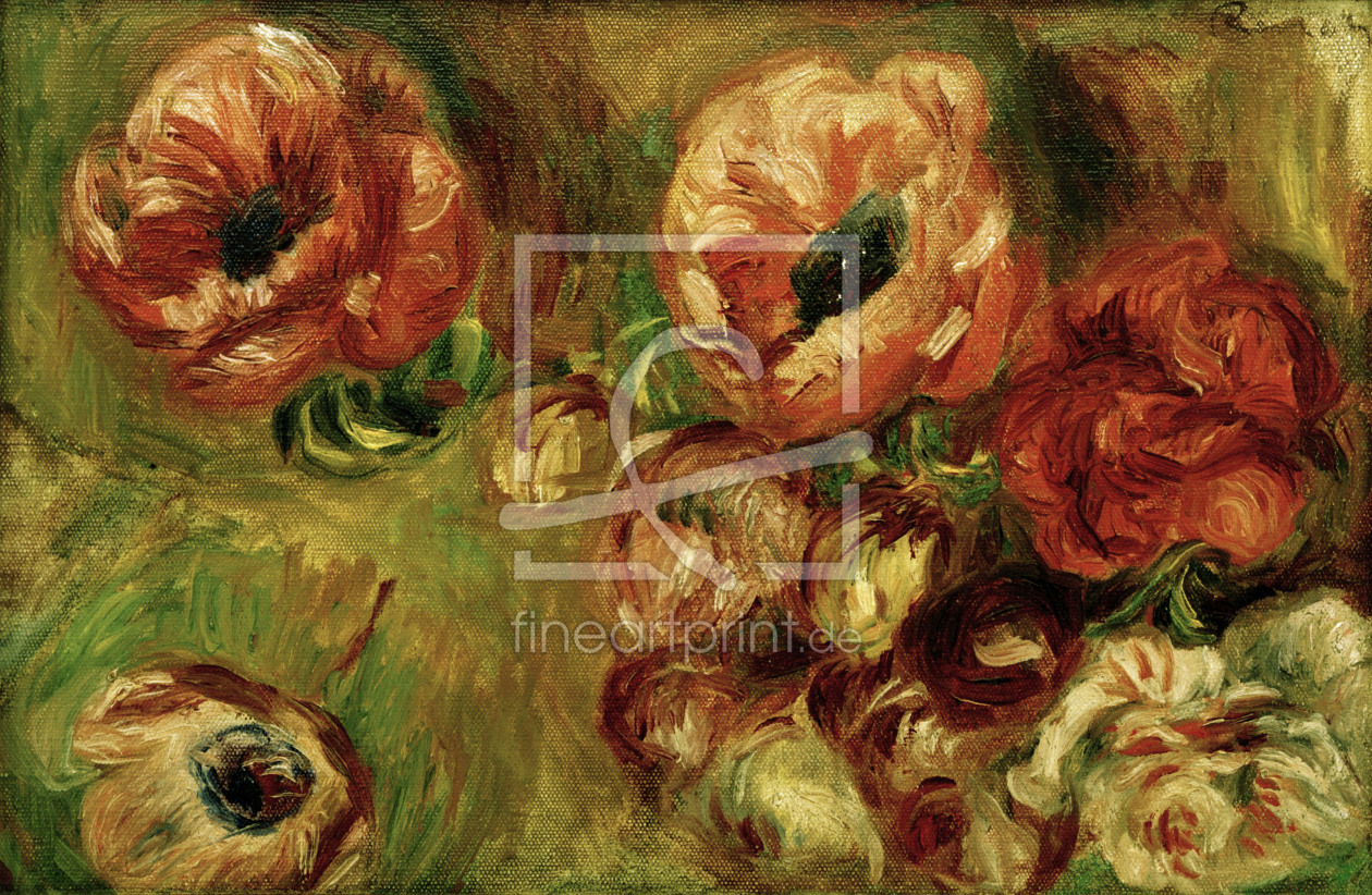 Bild-Nr.: 30006460 A.Renoir, Die Anemonen erstellt von Renoir, Pierre-Auguste
