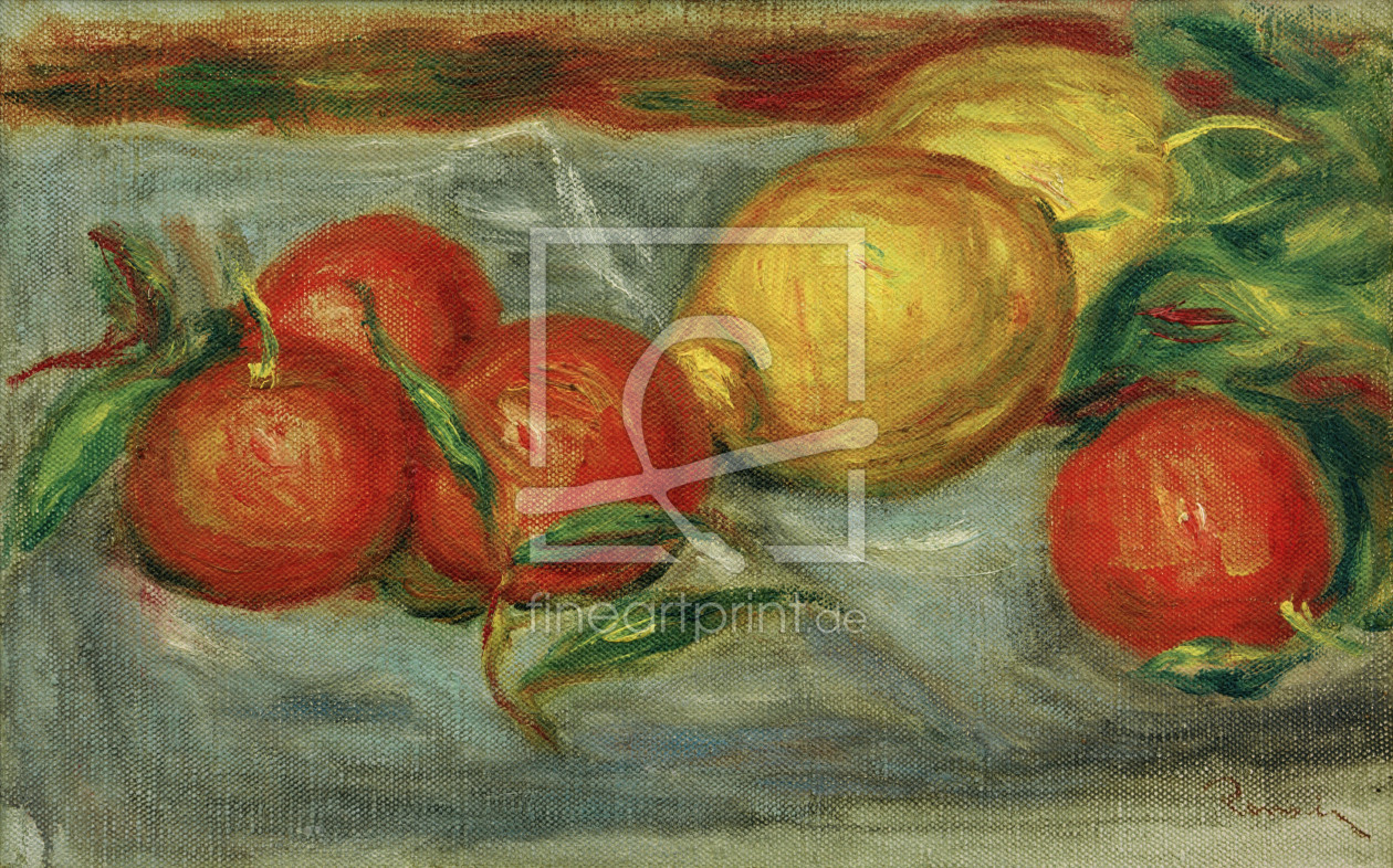 Bild-Nr.: 30006462 A.Renoir, Stilleben mit Zitrusfrüchten erstellt von Renoir, Pierre-Auguste
