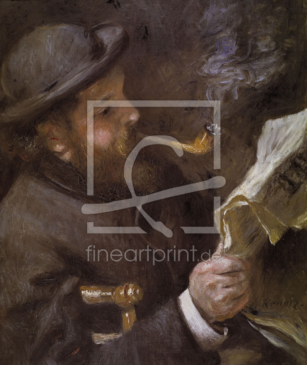 Bild-Nr.: 30006466 Renoir / Claude Monet / Painting erstellt von Renoir, Pierre-Auguste