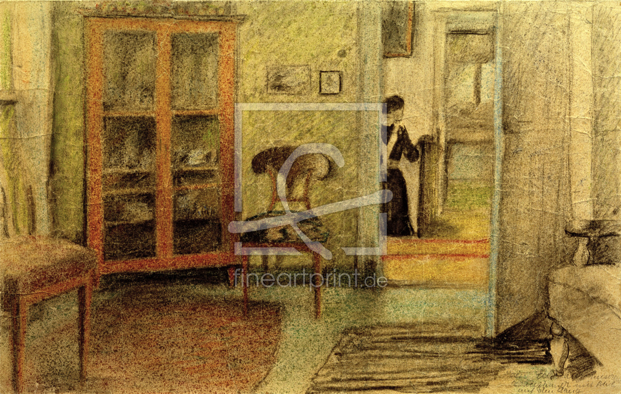 Bild-Nr.: 30006522 A.Macke, Unser Wohnzimmer..., 1910 erstellt von Macke, August