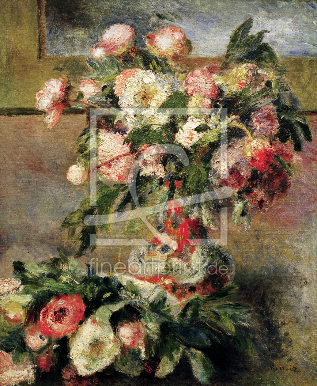 Bild-Nr.: 30006576 Renoir / Peonies / 1878 erstellt von Renoir, Pierre-Auguste